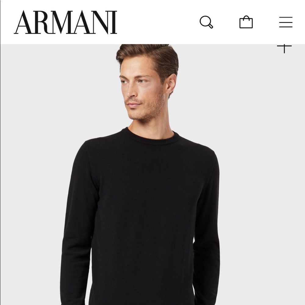 Armani cashmere sweater